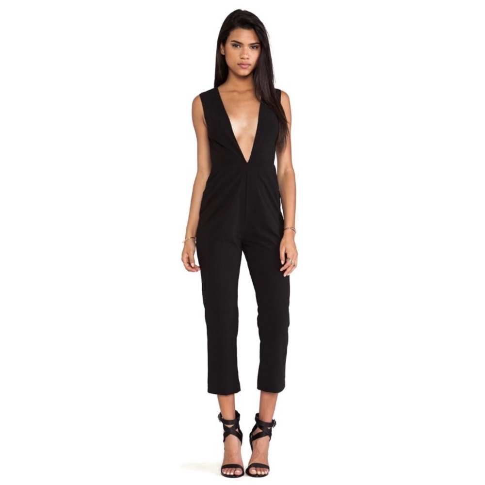 AQ/AQ - Lydia Jumpsuit - Black - US 2/UK 6 - NWT!!